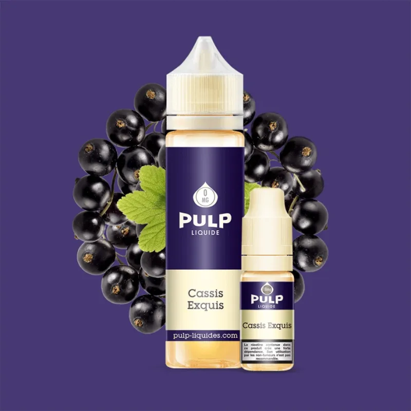 Pulp Cassis Exquis Pack 60 ml