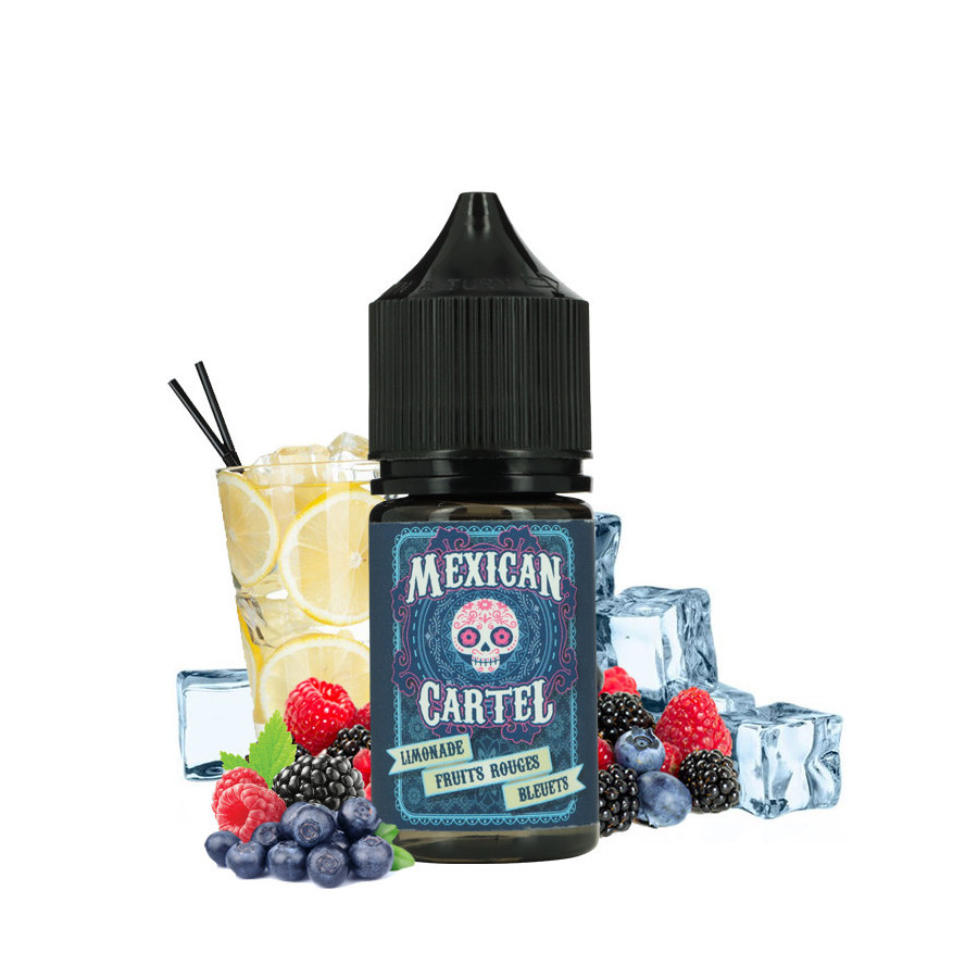 Concentré Mexican Cartel Limonade Fruits Rouges Bleuets 30 ml