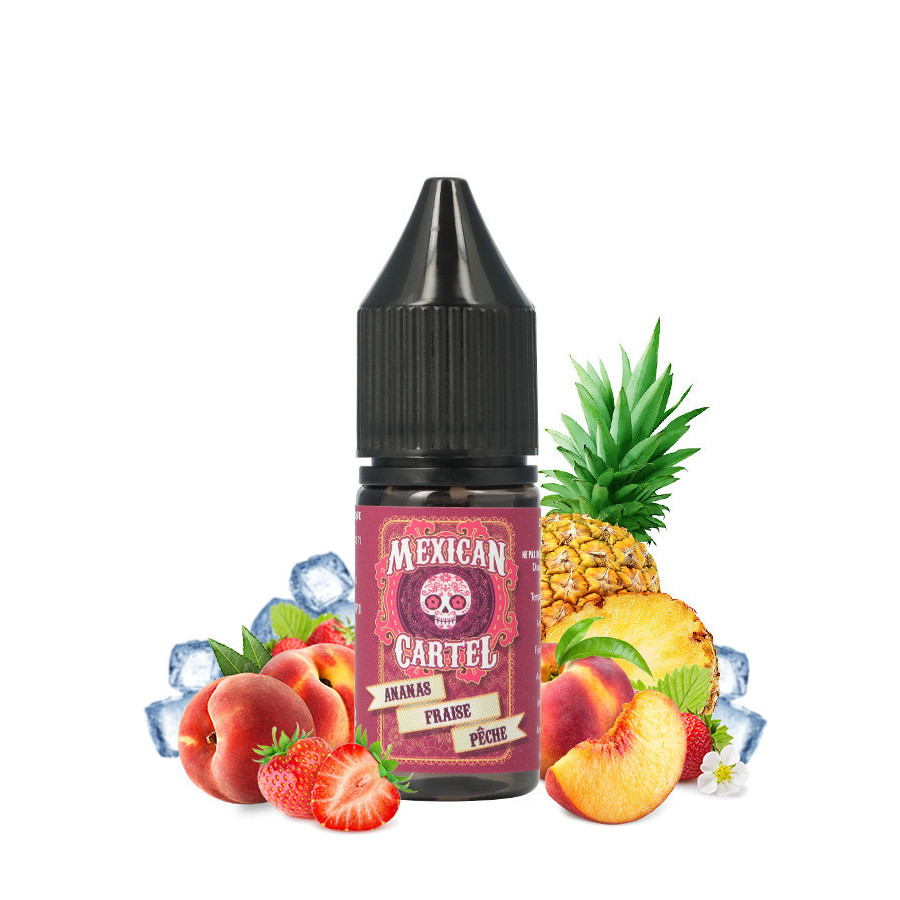 Concentré Mexican Cartel Ananas Fraise Pêche 30 ml