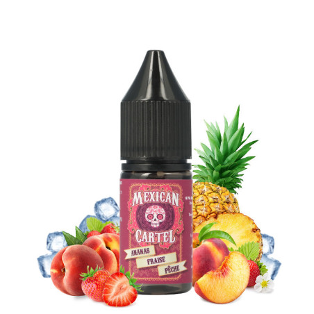 Concentré Mexican Cartel Ananas Fraise Pêche 30 ml