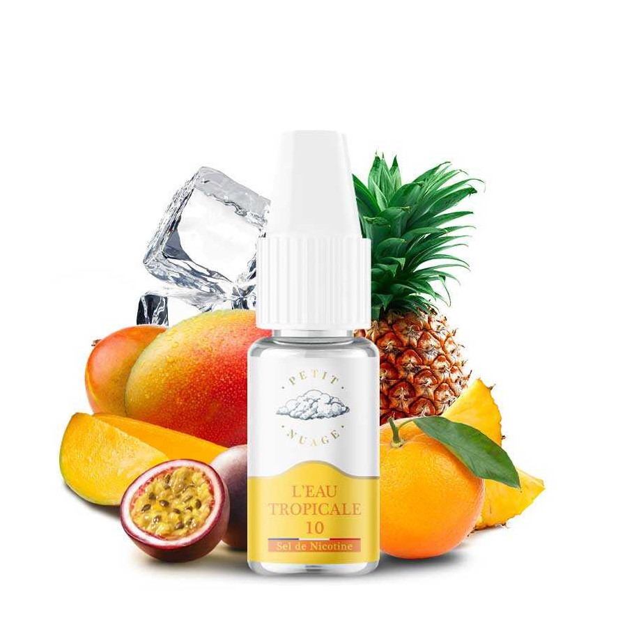 L'eau tropicale Sel de nicotine 10 ml