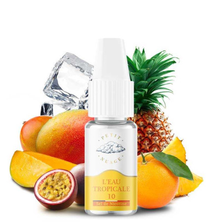 L'eau tropicale Sel de nicotine 10 ml