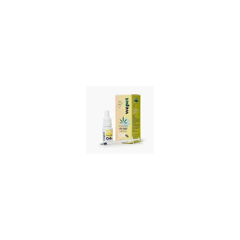 WEPET HUILE CBD POUR CHIEN