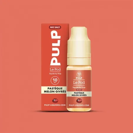 PULP LE POD PASTÈQUE MELON GIVRÉS NIC SALT 10ML