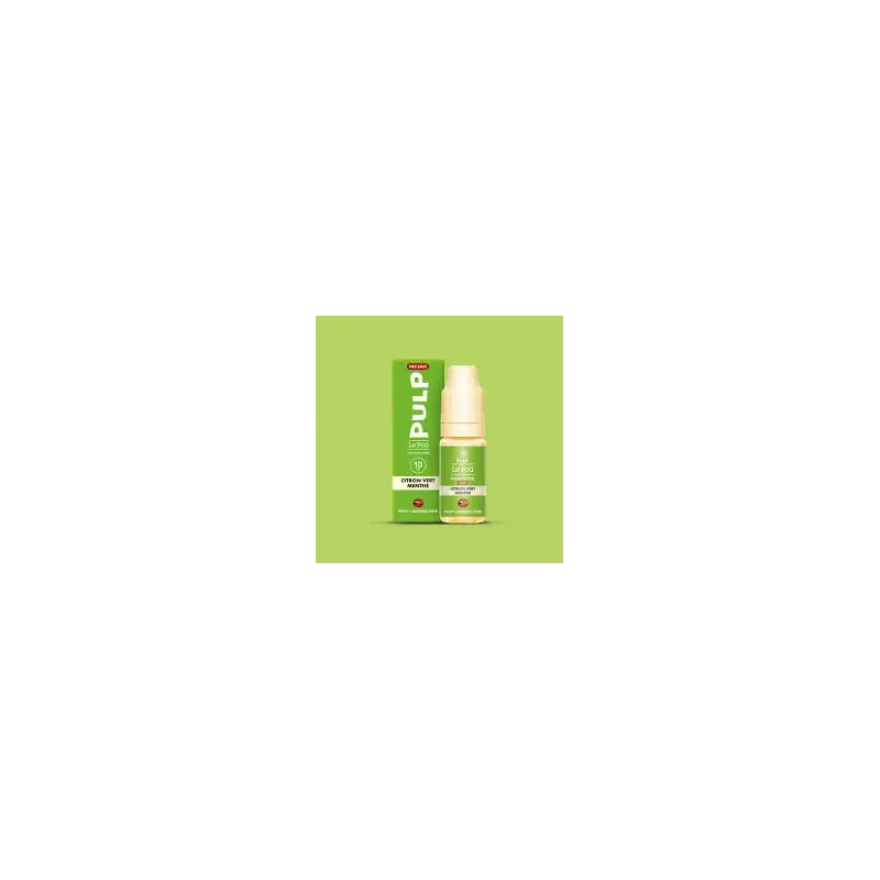 PULP LE POD CITRON VERT MENTHE NIC SALT 10ML