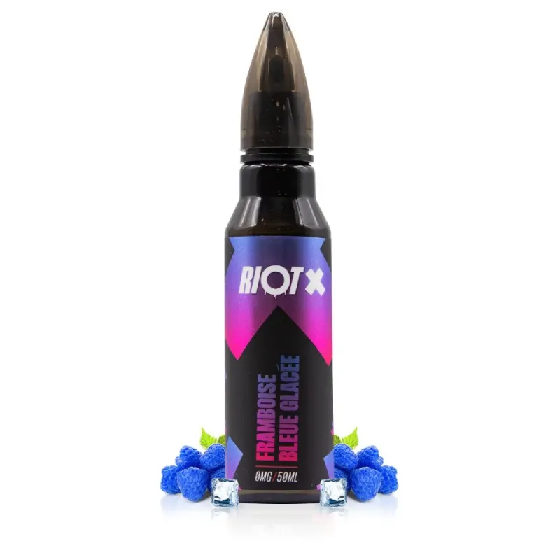 RIOT FRAMBOISE BLEU GLACEE 50ML