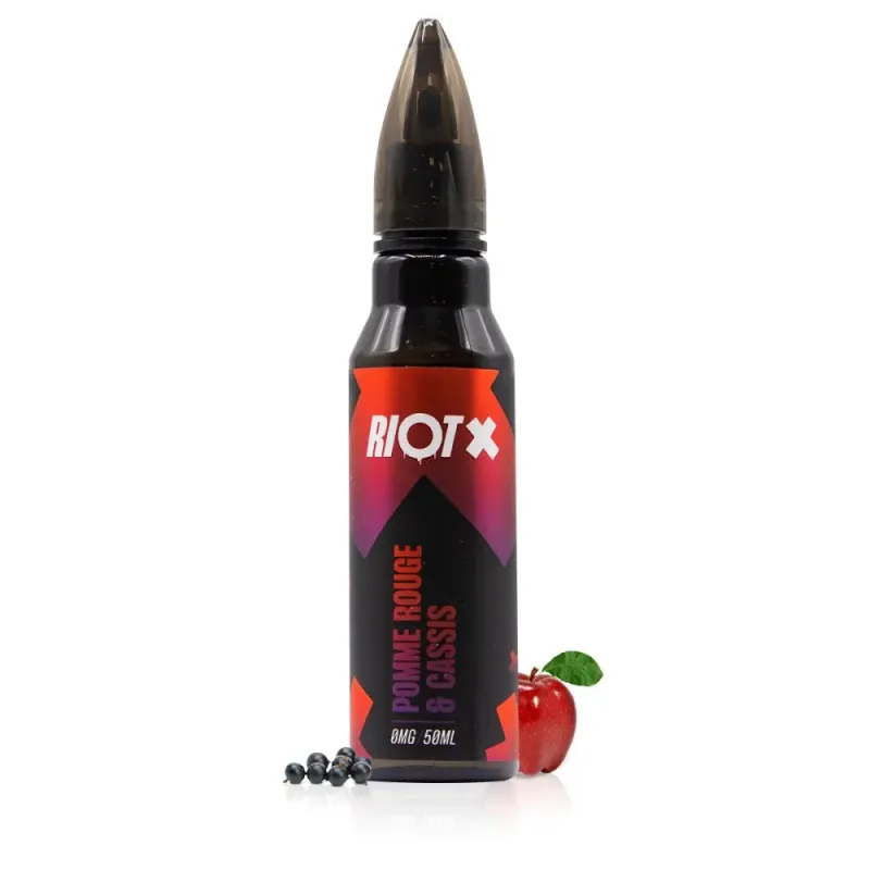 RIOT POMME ROUGE CASSIS 50ML