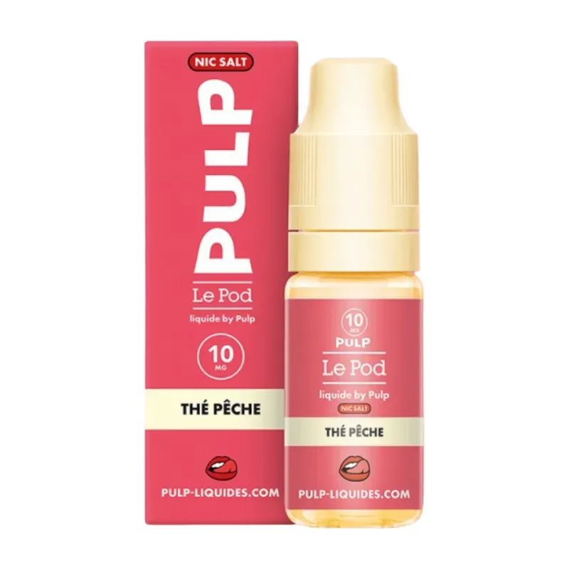 PULP LE POD THÉ PÊCHE NIC SALT 10ML