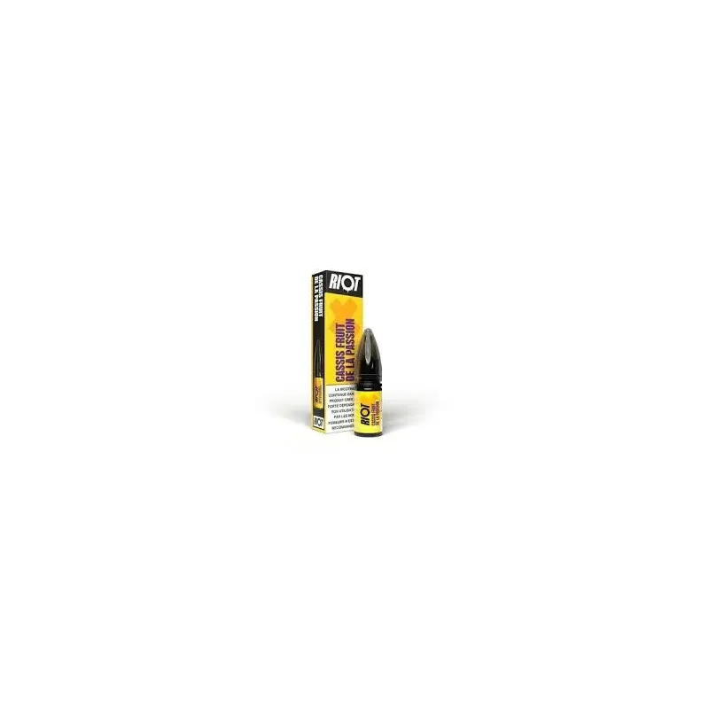 RIOT CASSIS FRUIT DE LA PASSION 10ML NIC SALT