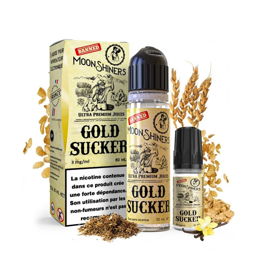 Gold Sucker Moonshiners Pack 60 ml