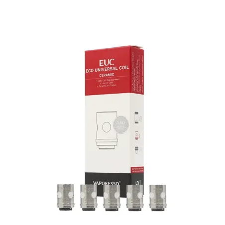 Résistance EUC Coil Ceramic – SS316L Vaporesso