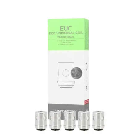 Résistance EUC Coil Traditional Clapton – 0,4 Ω Vaporesso