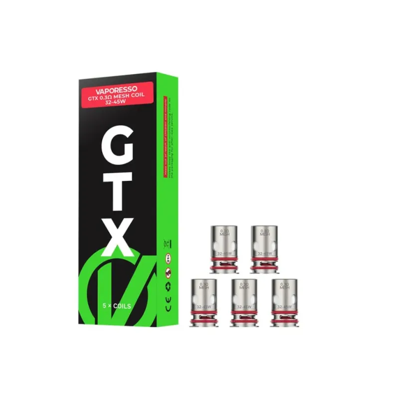 Résistances GTX Vaporesso x5